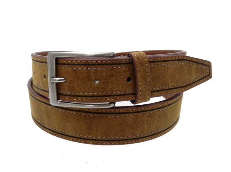 Cintura uomo casorino - marrone - 35mm